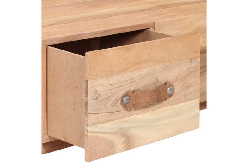 Sohvapöytä 90x50x35 cm kierrätetty täyspuu - Ruskea - Huonekalut - Pöytä & ruokailuryhmä - Sohvapöytä