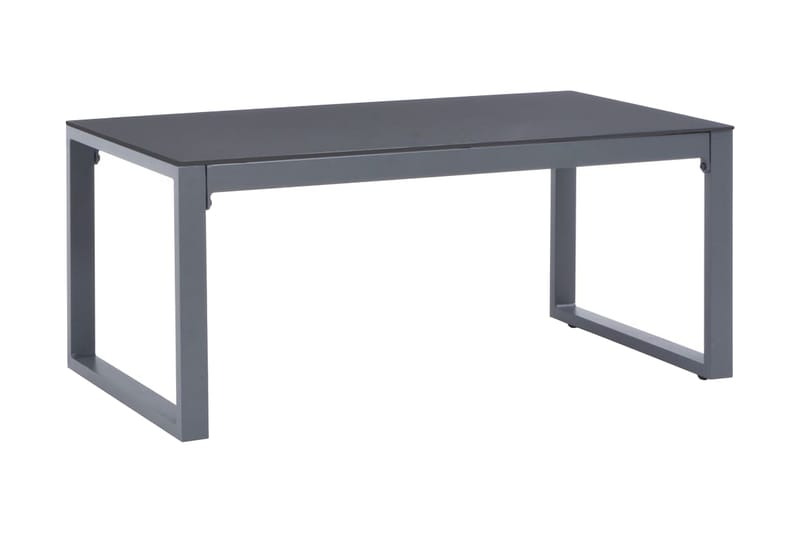 Sohvapöytä 90x50x40 cm alumiini - Harmaa - Huonekalut - Pöytä & ruokailuryhmä - Sohvapöytä