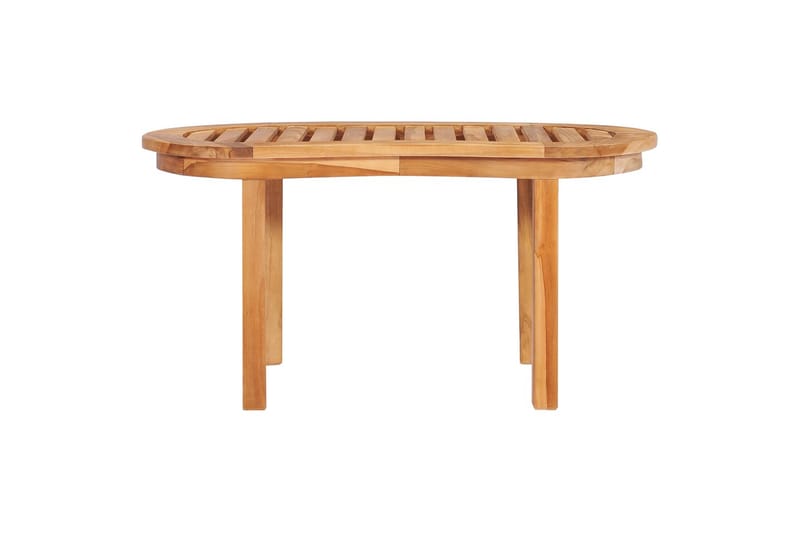 Sohvapöytä 90x50x45 cm täysi tiikki - Ruskea - Huonekalut - Pöytä & ruokailuryhmä - Sohvapöytä