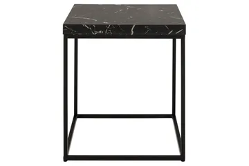 Sohvapöytä Adisan 40x40 cm - Musta - Huonekalut - Pöytä & ruokailuryhmä - Sohvapöytä