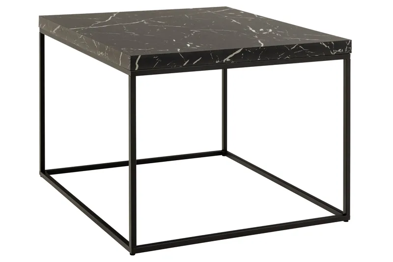 Sohvapöyt ä Adisan 60x60 cm, Musta