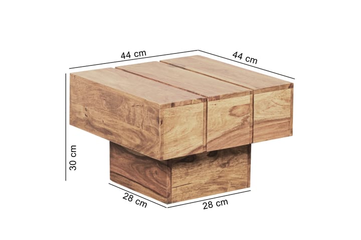 Sohvapöytä Aeshia 44 cm - Akaasia - Sohvapöytä