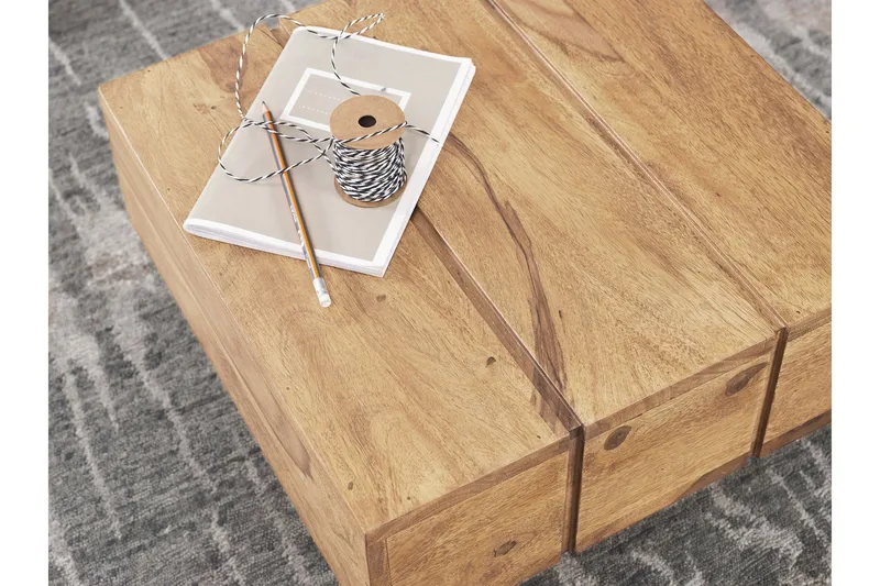 Sohvapöytä Aeshia 44 cm - Akaasia - Huonekalut - Pöytä & ruokailuryhmä - Sohvapöytä