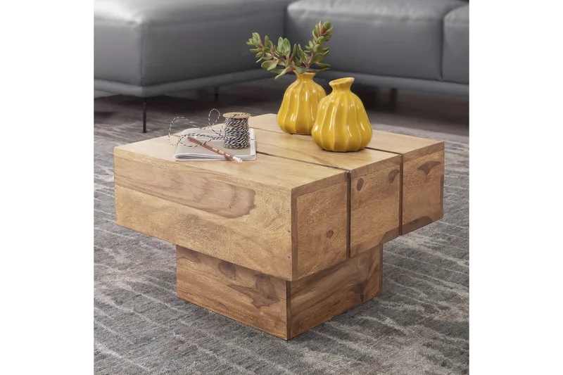 Sohvapöytä Aeshia 44 cm - Akaasia - Huonekalut - Pöytä & ruokailuryhmä - Sohvapöytä