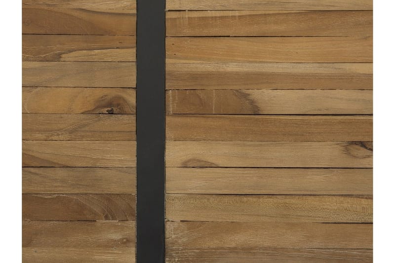 Sohvapöytä Amodo 110 cm pyörillä - Ruskea/Musta - Huonekalut - Pöytä & ruokailuryhmä - Sohvapöytä