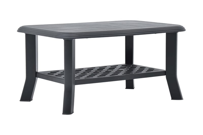 Sohvapöytä antrasiitti 90x60x46 cm muovi - Antrasiitti - Huonekalut - Pöytä & ruokailuryhmä - Sohvapöytä