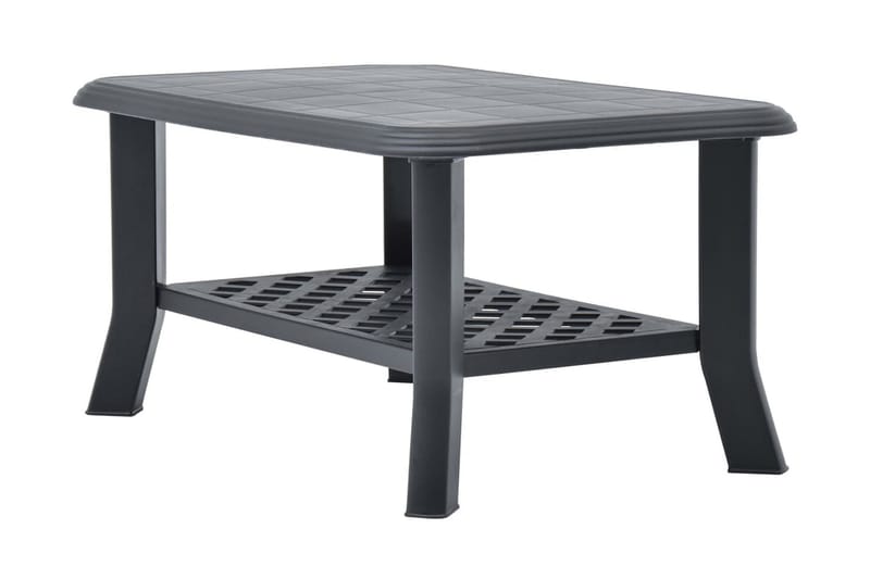Sohvapöytä antrasiitti 90x60x46 cm muovi - Antrasiitti - Huonekalut - Pöytä & ruokailuryhmä - Sohvapöytä