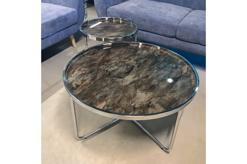 Sohvapöytä Astor 80x40 cm Harmaa - Huonekalut - Pöytä & ruokailuryhmä - Sohvapöytä