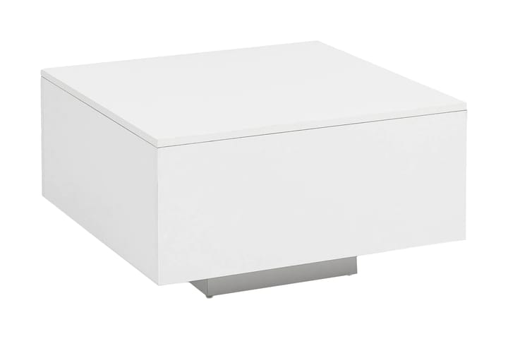 Sohvapöytä Bacarri 60 cm Säilytyksellä - Valkoinen - Sohvapöytä