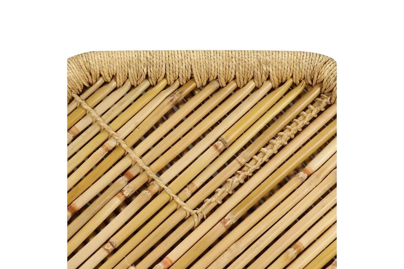 Sohvapöytä bambu kahdeksankulmio 60x60x45 cm - Ruskea - Huonekalut - Pöytä & ruokailuryhmä - Sohvapöytä