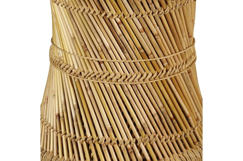 Sohvapöytä bambu kahdeksankulmio 60x60x45 cm - Ruskea - Huonekalut - Pöytä & ruokailuryhmä - Sohvapöytä