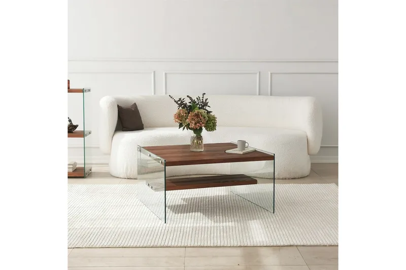 Sohvapöytä Banize 75 cm - Natural - Huonekalut - Pöytä & ruokailuryhmä - Sohvapöytä