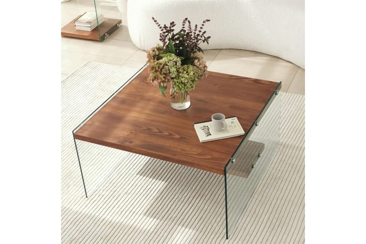 Sohvapöytä Banize 75 cm - Natural - Sohvapöytä