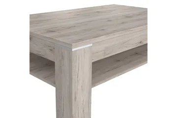 Sohvapöytä Belaugh 120 cm Säilytyksellä Hylly - Ruskea/Luonnonväri - Huonekalut - Pöytä & ruokailuryhmä - Sohvapöytä - Sohvapöytä säilytystilalla