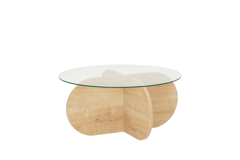 Sohvapöytä Belgin 75 cm - Tammi - Huonekalut - Pöytä & ruokailuryhmä - Sohvapöytä