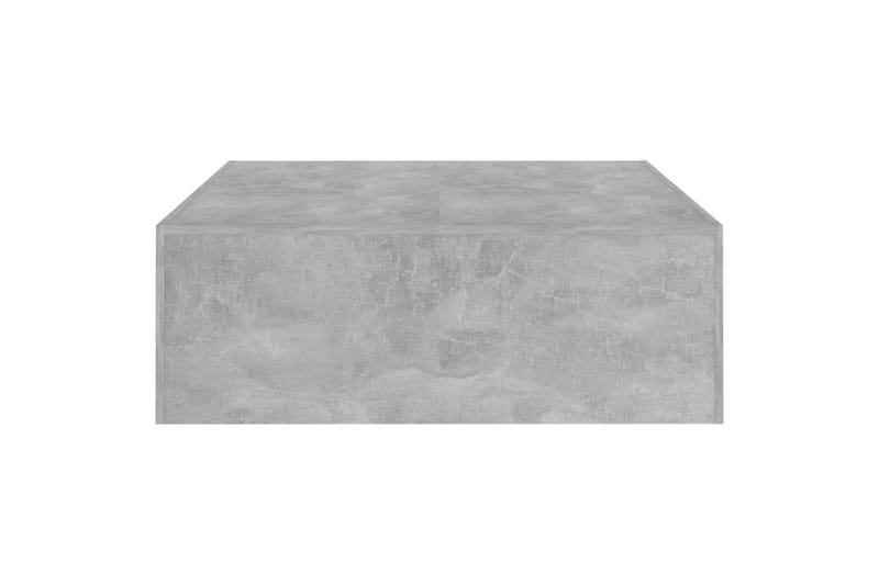 Sohvapöytä betoninharmaa 100x100x35 cm lastulevy - Harmaa - Huonekalut - Pöytä & ruokailuryhmä - Sohvapöytä