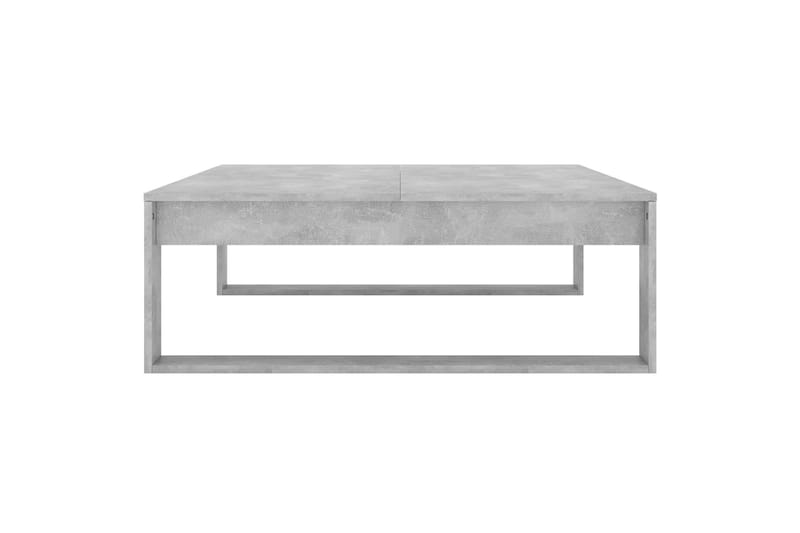 Sohvapöytä betoninharmaa 100x100x35 cm lastulevy - Harmaa - Huonekalut - Pöytä & ruokailuryhmä - Sohvapöytä