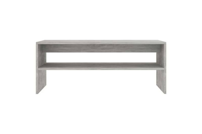 Sohvapöytä betoninharmaa 100x40x40 cm lastulevy - Harmaa - Huonekalut - Pöytä & ruokailuryhmä - Sohvapöytä