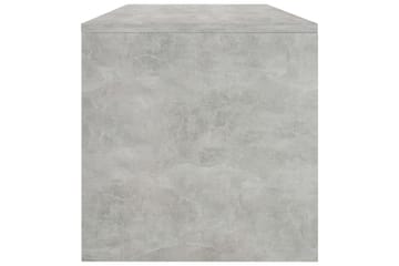 Sohvapöytä betoninharmaa 100x40x40 cm lastulevy - Harmaa - Huonekalut - Pöytä & ruokailuryhmä - Sohvapöytä