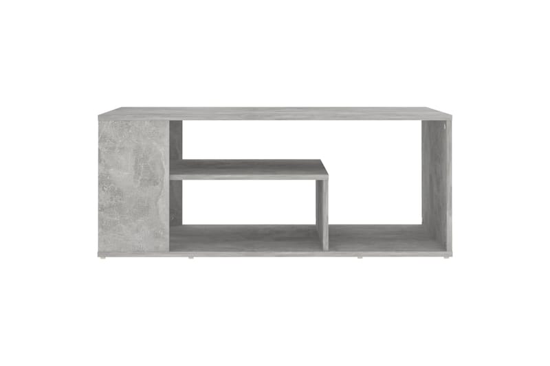 Sohvapöytä betoninharmaa 100x50x40 cm lastulevy - Huonekalut - Pöytä & ruokailuryhmä - Sohvapöytä