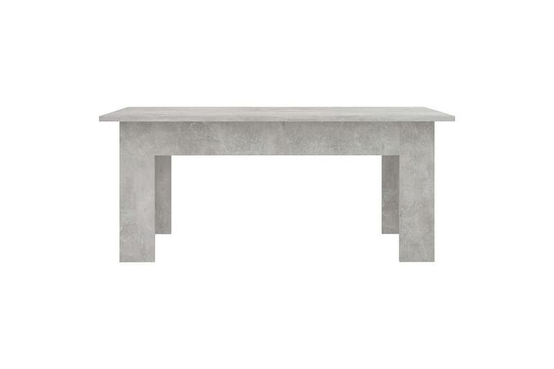Sohvapöytä betoninharmaa 100x60x42 cm lastulevy - Harmaa - Huonekalut - Pöytä & ruokailuryhmä - Sohvapöytä