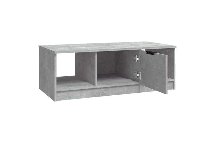 Sohvapöytä betoninharmaa 102x50x36 cm tekninen puu - Harmaa - Sohvapöytä