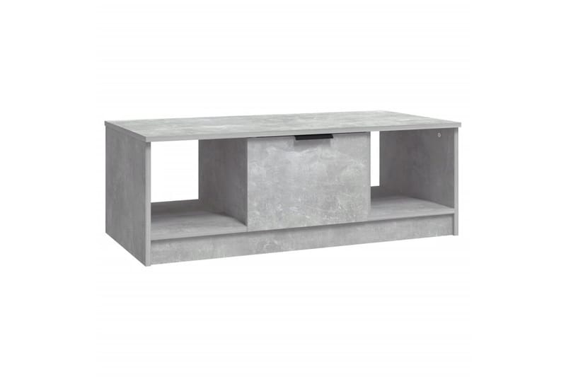Sohvapöytä betoninharmaa 102x50x36 cm tekninen puu - Harmaa - Huonekalut - Pöytä & ruokailuryhmä - Sohvapöytä