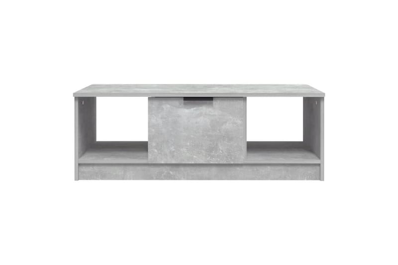 Sohvapöytä betoninharmaa 102x50x36 cm tekninen puu - Harmaa - Huonekalut - Pöytä & ruokailuryhmä - Sohvapöytä