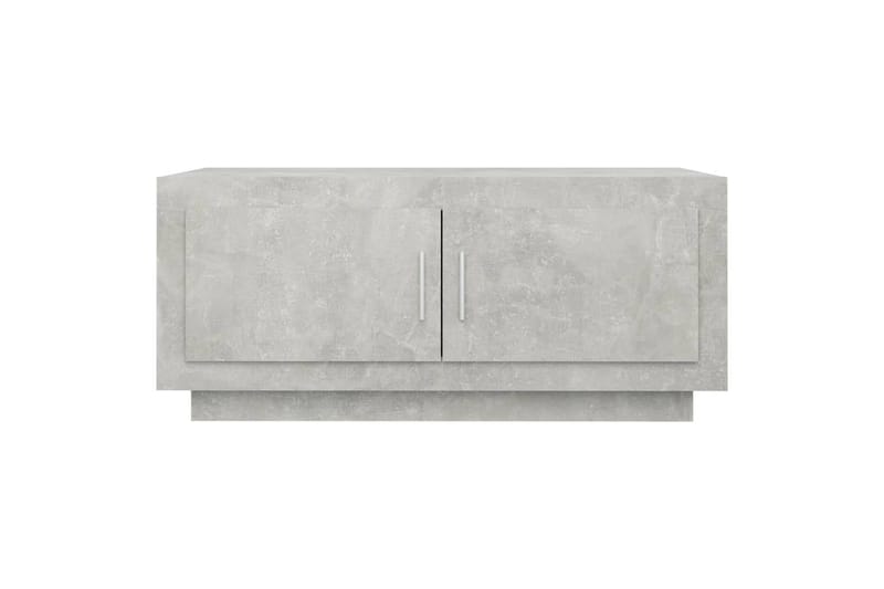 Sohvapöytä betoninharmaa 102x50x45 cm tekninen puu - Harmaa - Huonekalut - Pöytä & ruokailuryhmä - Sohvapöytä