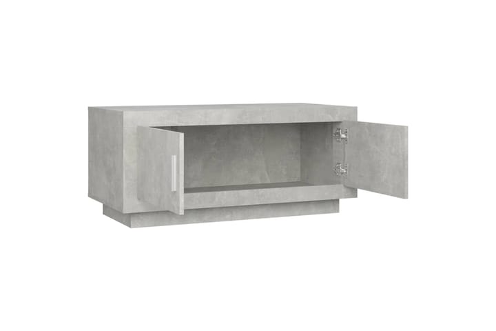 Sohvapöytä betoninharmaa 102x50x45 cm tekninen puu - Harmaa - Sohvapöytä