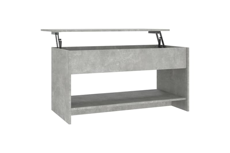 Sohvapöytä betoninharmaa 102x50x52,5 cm tekninen puu - Harmaa - Huonekalut - Pöytä & ruokailuryhmä - Sohvapöytä
