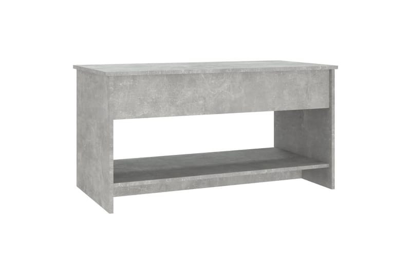 Sohvapöytä betoninharmaa 102x50x52,5 cm tekninen puu - Harmaa - Huonekalut - Pöytä & ruokailuryhmä - Sohvapöytä