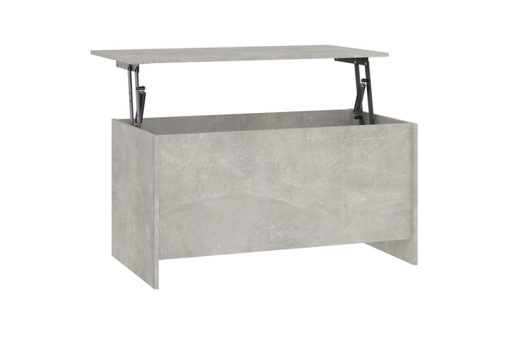 Sohvapöytä betoninharmaa 102x55,5x52,5 cm tekninen puu - Harmaa - Sohvapöytä