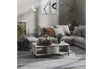 Sohvapöytä betoninharmaa 103,5x60x35 cm lastulevy - Harmaa - Huonekalut - Pöytä & ruokailuryhmä - Sohvapöytä
