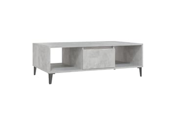 Sohvapöytä betoninharmaa 103,5x60x35 cm lastulevy - Harmaa - Huonekalut - Pöytä & ruokailuryhmä - Sohvapöytä