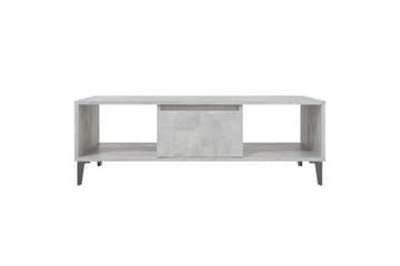 Sohvapöytä betoninharmaa 103,5x60x35 cm lastulevy - Harmaa - Huonekalut - Pöytä & ruokailuryhmä - Sohvapöytä