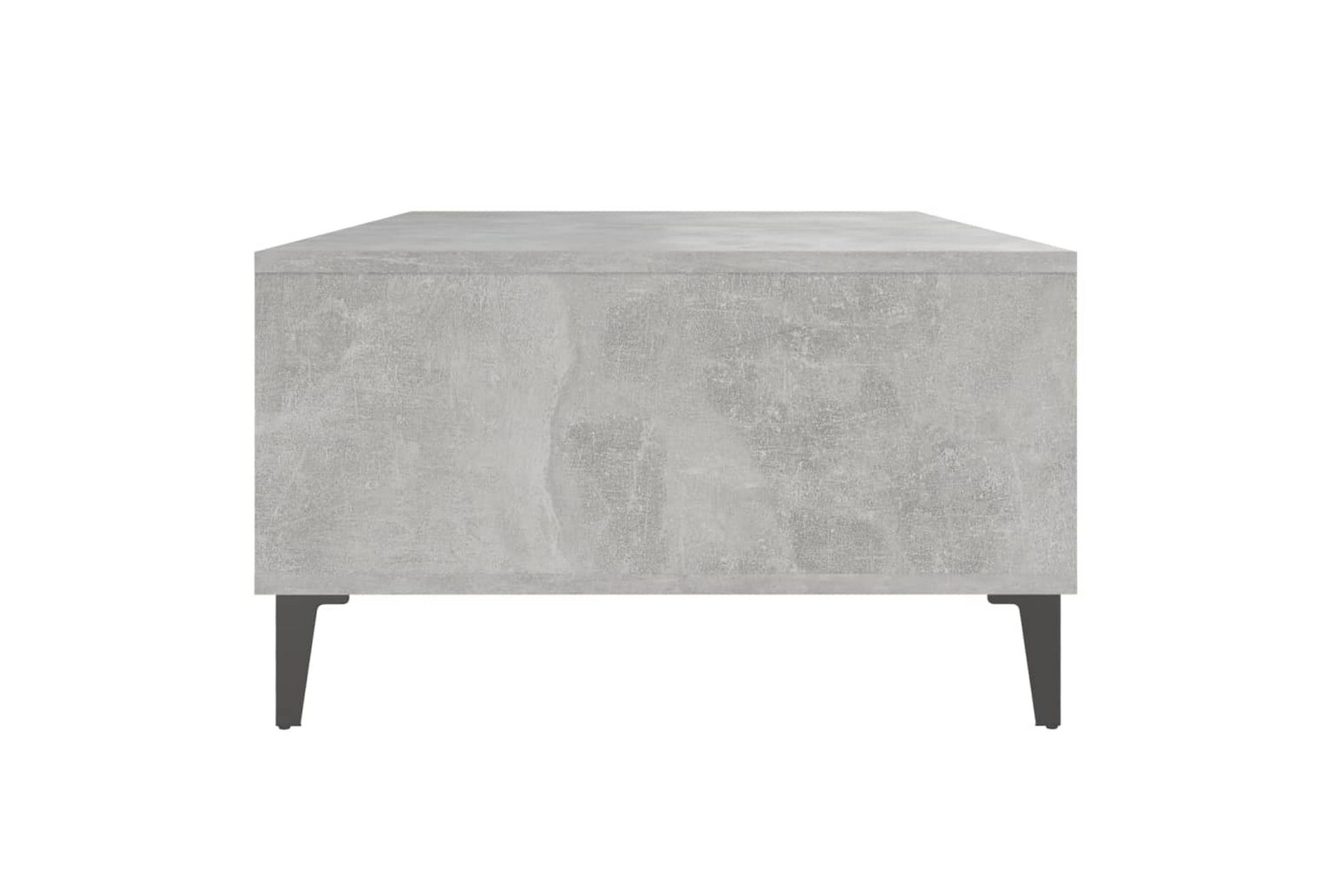 Sohvapöytä betoninharmaa 103,5x60x35 cm lastulevy - Harmaa - Huonekalut - Pöytä & ruokailuryhmä - Sohvapöytä