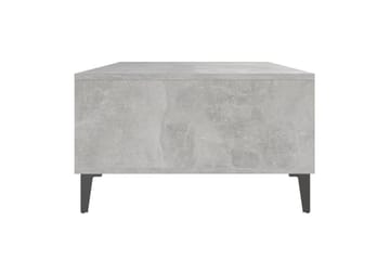 Sohvapöytä betoninharmaa 103,5x60x35 cm lastulevy - Harmaa - Huonekalut - Pöytä & ruokailuryhmä - Sohvapöytä