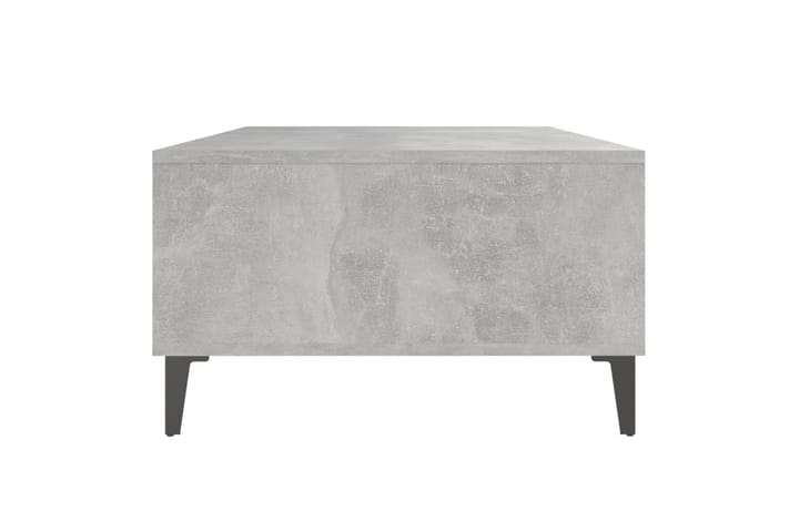 Sohvapöytä betoninharmaa 103,5x60x35 cm lastulevy - Harmaa - Sohvapöytä