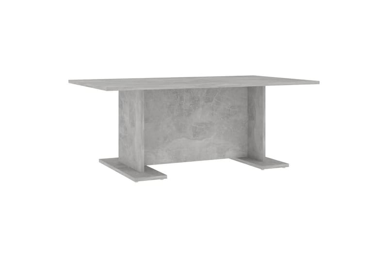 Sohvapöytä betoninharmaa 103,5x60x40 cm lastulevy - Huonekalut - Pöytä & ruokailuryhmä - Sohvapöytä