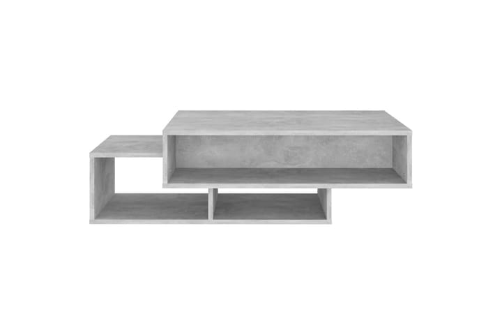 Sohvapöytä betoninharmaa 105x55x32 cm lastulevy - Harmaa - Sohvapöytä