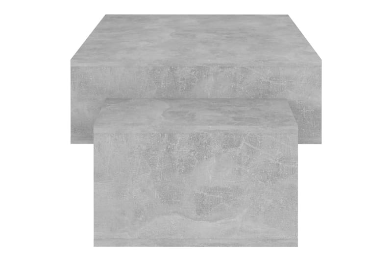 Sohvapöytä betoninharmaa 105x55x32 cm lastulevy - Harmaa - Huonekalut - Pöytä & ruokailuryhmä - Sohvapöytä