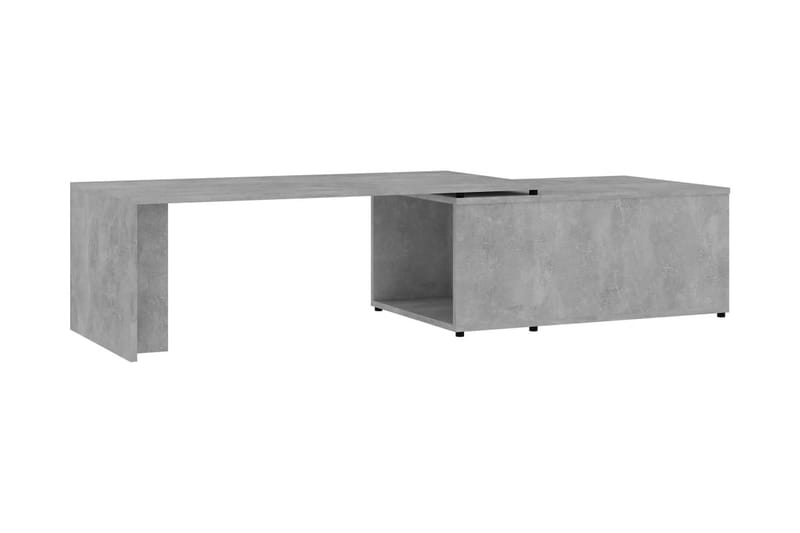 Sohvapöytä betoninharmaa 150x50x35 cm lastulevy - Huonekalut - Pöytä & ruokailuryhmä - Sohvapöytä