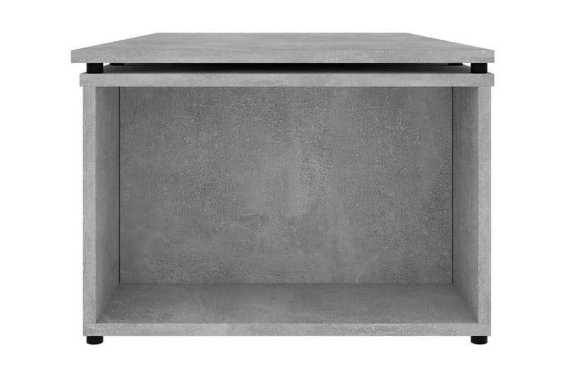 Sohvapöytä betoninharmaa 150x50x35 cm lastulevy - Huonekalut - Pöytä & ruokailuryhmä - Sohvapöytä