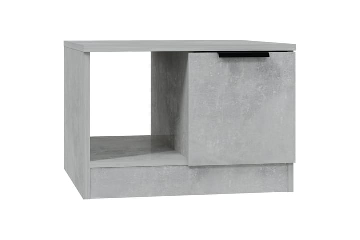 Sohvapöytä betoninharmaa 50x50x36 cm tekninen puu - Harmaa - Sohvapöytä