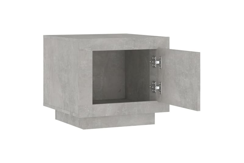 Sohvapöytä betoninharmaa 51x50x45 cm tekninen puu - Harmaa - Huonekalut - Pöytä & ruokailuryhmä - Sohvapöytä