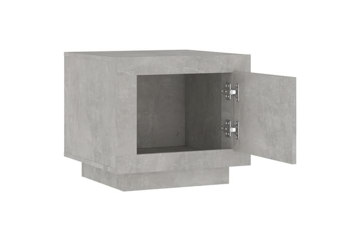 Sohvapöytä betoninharmaa 51x50x45 cm tekninen puu - Harmaa - Sohvapöytä