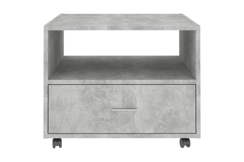 Sohvapöytä betoninharmaa 55x55x40 cm tekninen puu - Harmaa - Huonekalut - Pöytä & ruokailuryhmä - Sohvapöytä