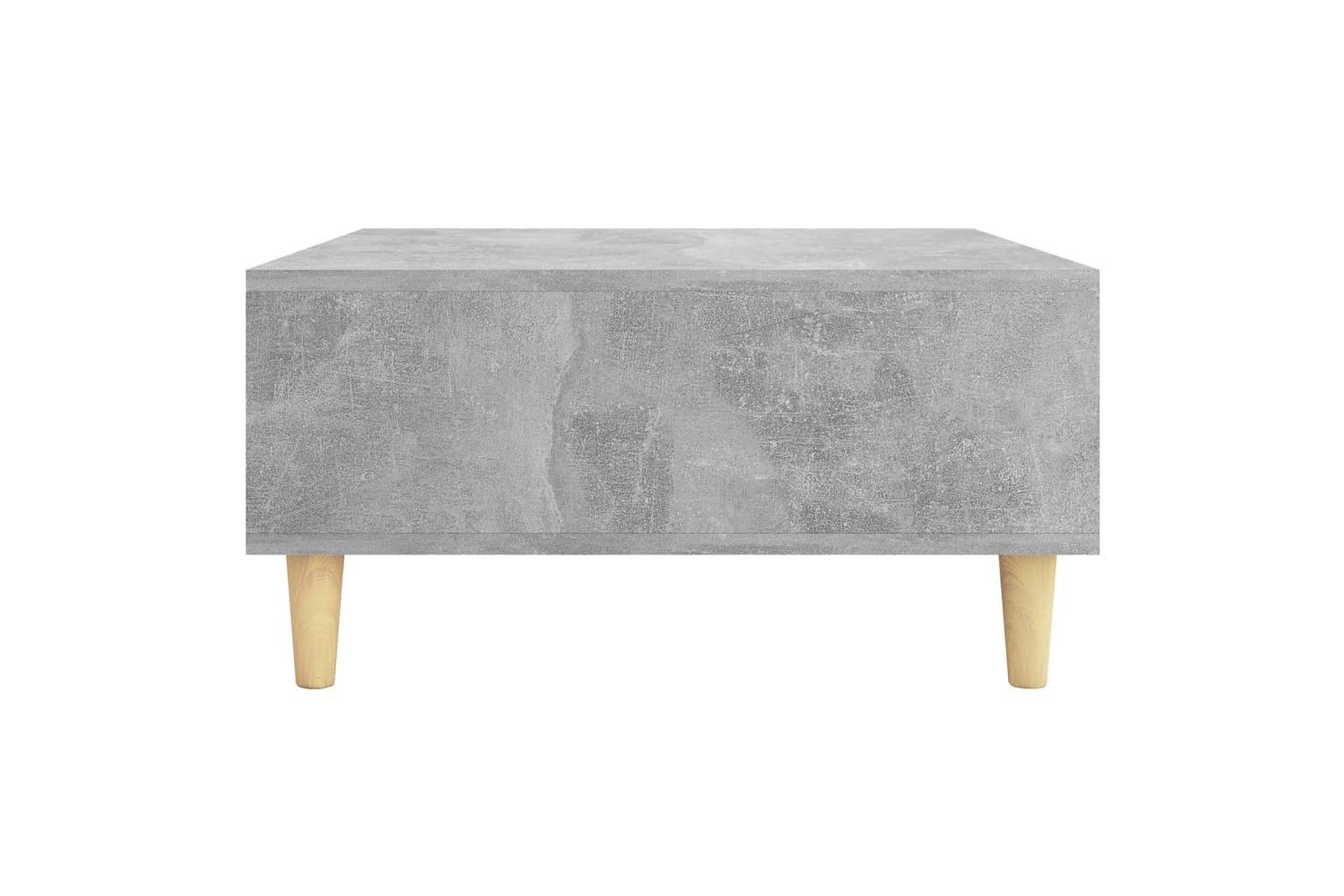 Sohvapöytä betoninharmaa 60x60x30 cm lastulevy - Harmaa - Huonekalut - Pöytä & ruokailuryhmä - Sohvapöytä