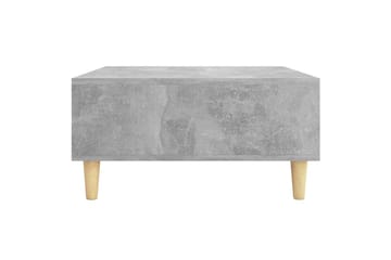 Sohvapöytä betoninharmaa 60x60x30 cm lastulevy - Harmaa - Huonekalut - Pöytä & ruokailuryhmä - Sohvapöytä